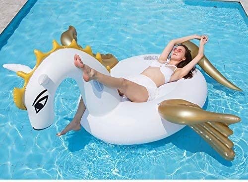 Flotador de Piscina Inflable Unicornio